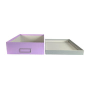 Ledah Pastels Storage Box A4 Purple 300027_3