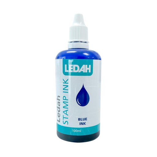 Ledah Stamp Ink 100ml Blue L7012BL_1