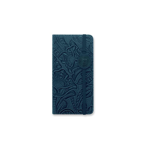 Letts of London Diary Baroque Slim WTV Navy 2026 1001620_1