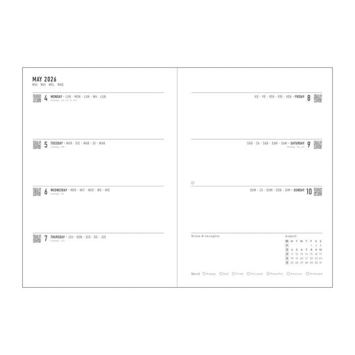 Letts of London Diary Celebrate A5 WTV Mint 2026 1001600_2