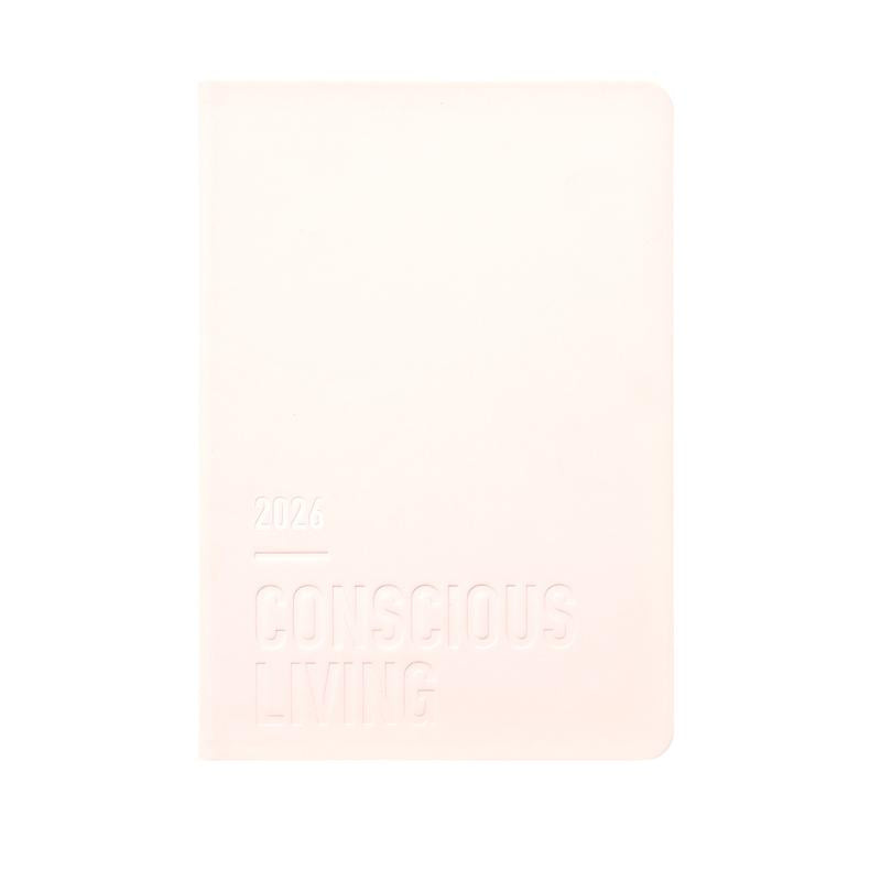 Letts of London Diary Conscious A6 WTV Rosewater 2026 1001617_1