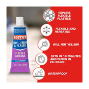 Loctite 30ml Flexible Adhesive for Vinyl & Fabric Repair_3