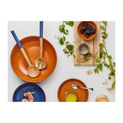 Maxwell & Williams Sienna Shallow Bowl 22x4.5cm Navy KL0200_3