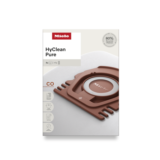 Miele CO HyClean Pure Vacuum Cleaner Bags, 4 Pack_1