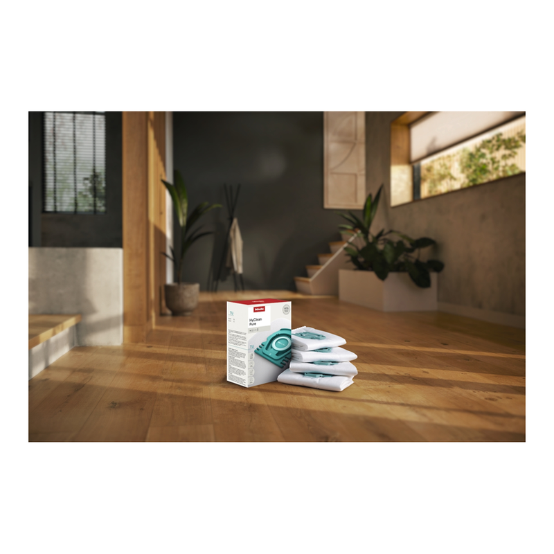 Miele TU HyClean Pure Vacuum Cleaner Bags, 4 Pack_4