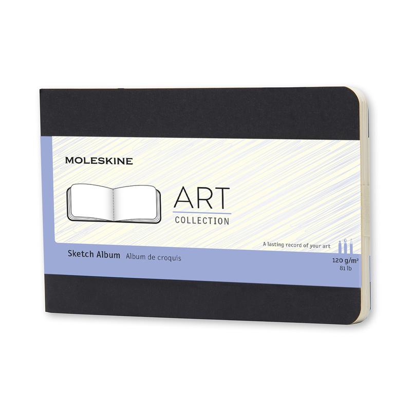 Moleskine Art Cahier Sketch Album Pocket Black MARTSKA2_1