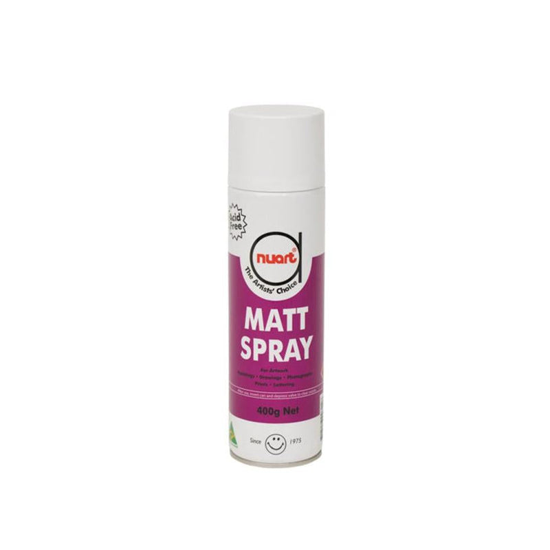 NUART Matt Spray 400gm - Quick Drying, Acid Free Coating_1