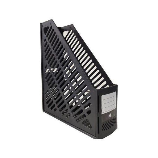 OSC Folding Magazine File Black 90x310x260mm MFUS001BK_1