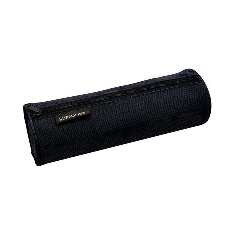 OSC Supply Co Recycled Pencil Case Tube Black 21x8cm PC-RTUBEBK_1