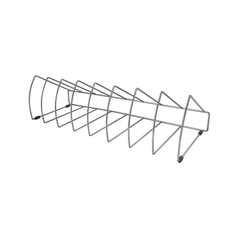 OSC Triangular File Rack 8 Slots Metal FT75121 Silver_1