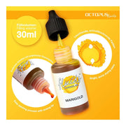 Octopus Fluids Alcohol Ink Marigold Yellow 30ml OCTOAIY025_2