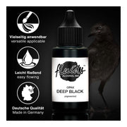 Octopus Fluids Alcohol Ink Opak Deep Black 30ml OCTOAIPBK010_3