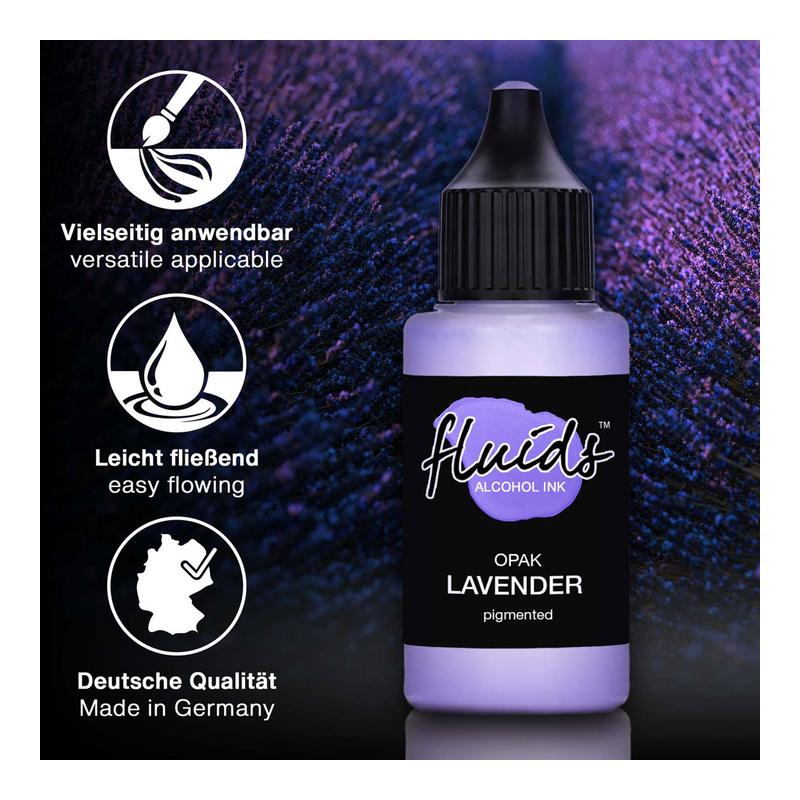 Octopus Fluids Alcohol Ink Opak Lavendar Violet 30ml OCTOAIPVT025_3