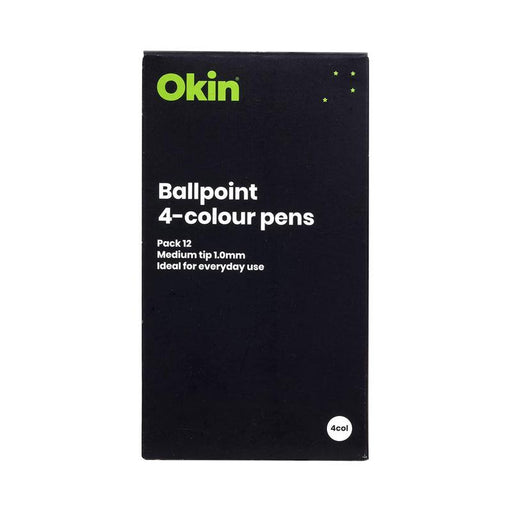 Okin Ballpoint 4 Colour Pen IBP4C_2
