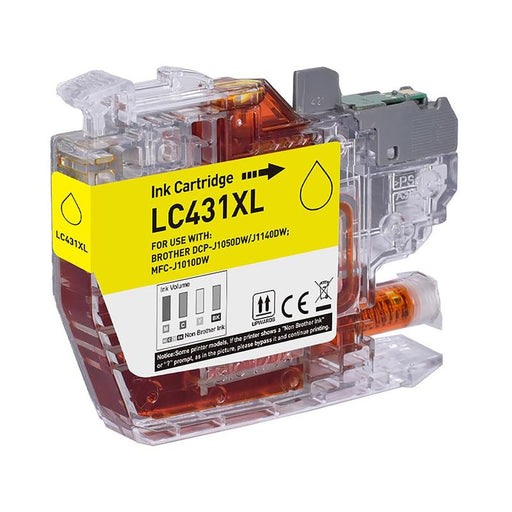 Okin Compatible Brother LC431XL Yellow Ink Cartridge IBLC431Y_2