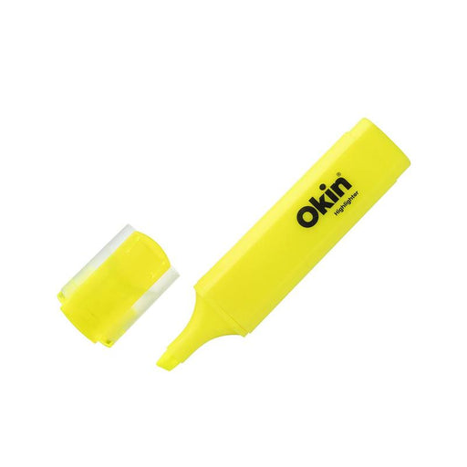 Okin Highlighter Chisel Tip Yellow IHLYELL_1