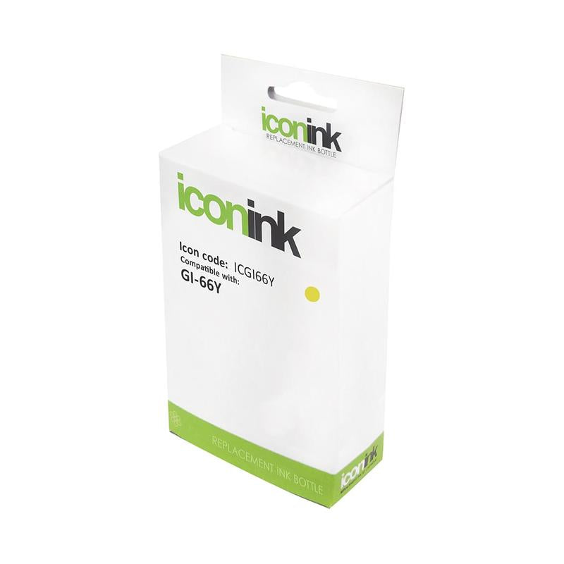 Okin Icon Compatible Canon GI66 Yellow Ink Bottle ICGI66Y_1