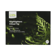 Okin Icon Highlighter Chisel Tip Green IHLGRN_3