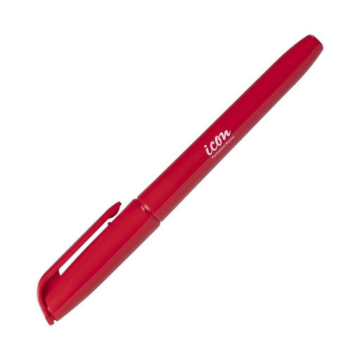 Okin Icon Permanent Marker Pen Style Red IPMFRED_2