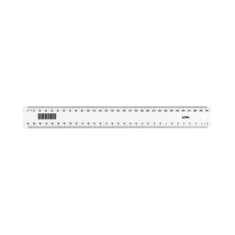 Okin Icon Ruler White 30cm IRULER03_1