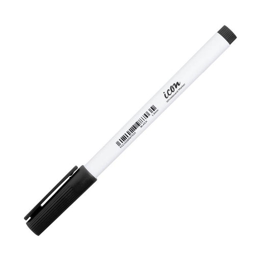 Okin Icon Whiteboard Marker Slim Barrel Fine Tip Black IWMFBLK_1
