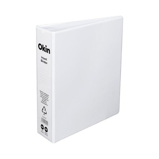 Okin Insert Binder A4 3D 50mm White RB3D50WT_1