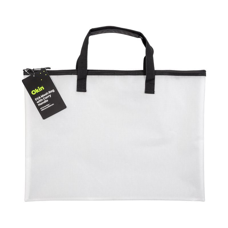 Okin Mesh Bag with Carry Handle A3 Oversize 460x350mm MESHCARRYA3OS_1