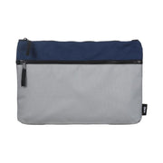 Okin Pencil Case 2 Zip Blue Grey 34x23x2.5cm PC-CALGR_1