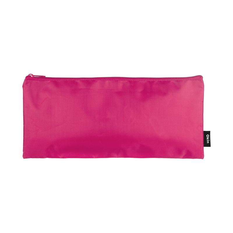 Okin Pencil Case Long Flat Pink 34x15cm PC-LONGPK_1