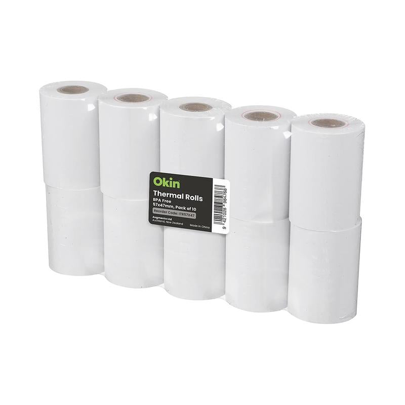 Okin Thermal Roll BPA Free 57x47mm, Pack of 10 ITR57X47_1