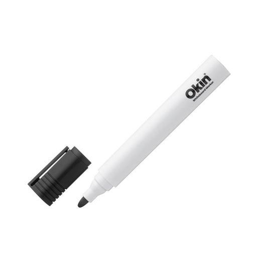 Okin Whiteboard Marker Bullet Tip Black IWMBLK_1