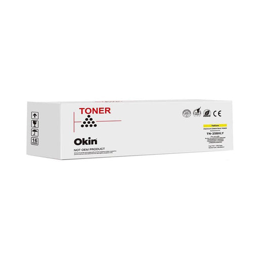 Okin Yellow Toner Cartridge TN258XL for Brother Printers_1