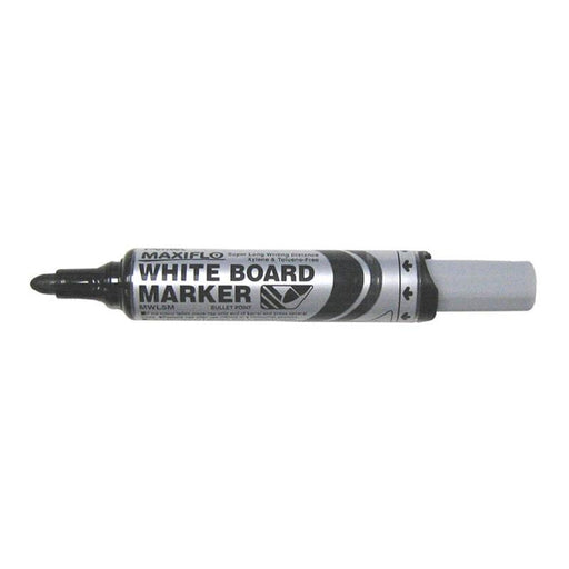 Pentel Maxiflo Whiteboard Marker Mwl5M Bullet 2.1Mm Black MWL5M-A_1