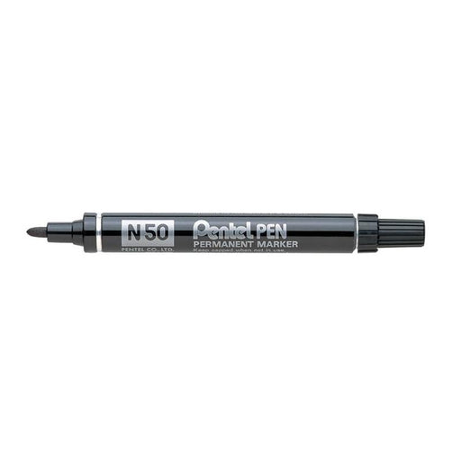Pentel Permanent Marker N50 Bullet 1.5Mm Black N50-A_1