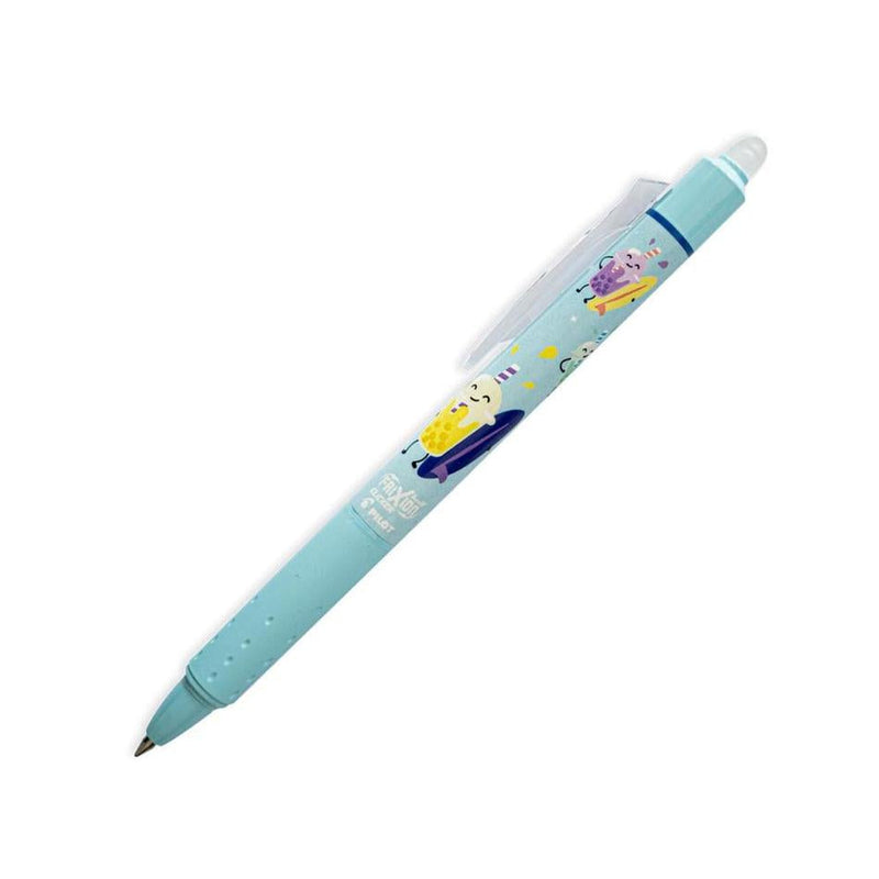 Pilot Frixion Clicker 0.7mm Gel Pen - Pool Party Bubble Tea Design_1