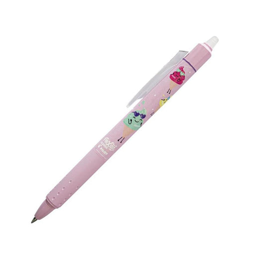 Pilot Frixion Clicker Gel Pen - Pool Party Ice Cream Design, 0.7mm_1