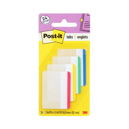 Post-it Tabs 686F-1 50x38mm Primary, Pack of 4 10483_1