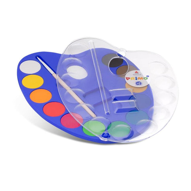 Primo 25mm Watercolour Paint Tablet Set of 12, Kids Zone_1