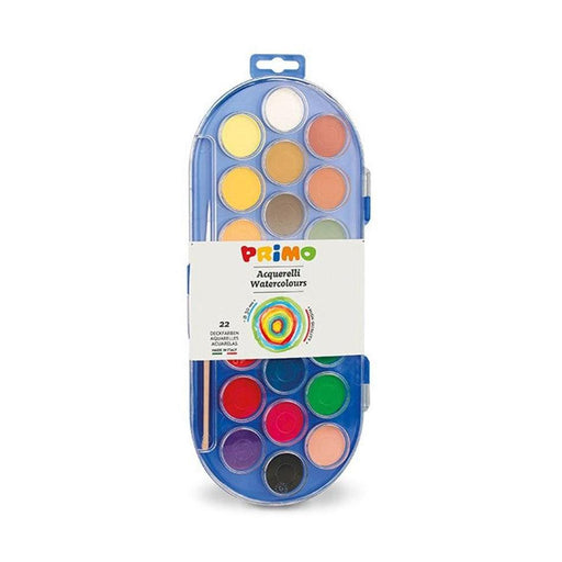 Primo 30mm Watercolour Paint Tablet Set of 22, Kids Zone_1