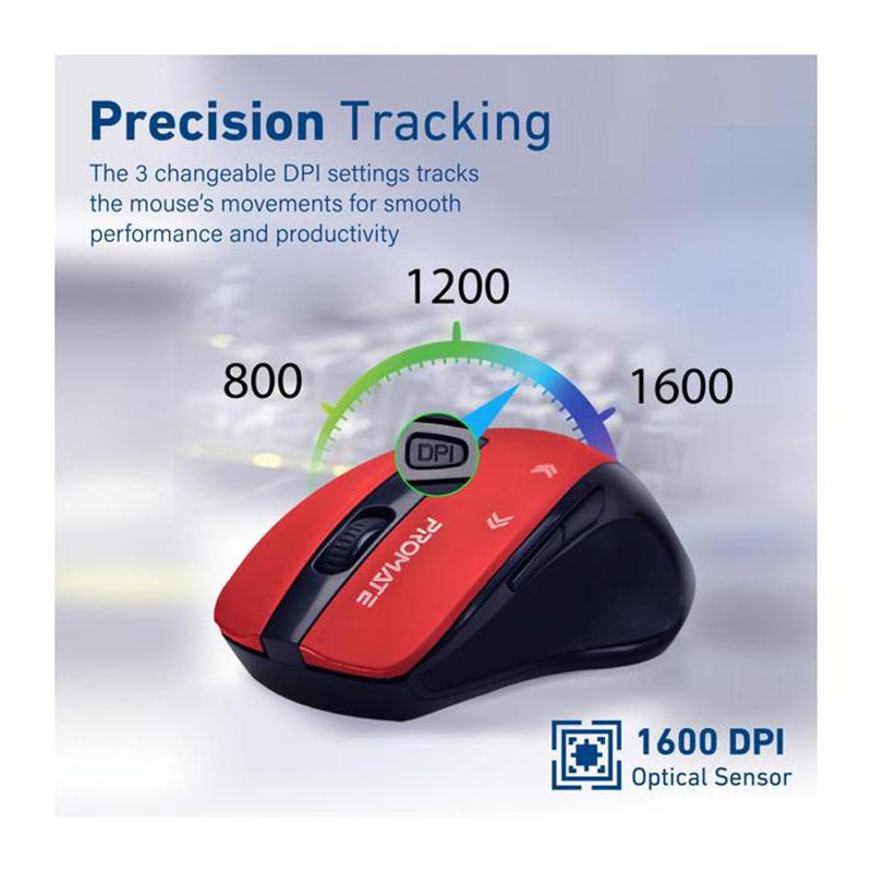 Promate Ezgrip Ergonomic Wireless Mouse With Quick ForwardBack_3