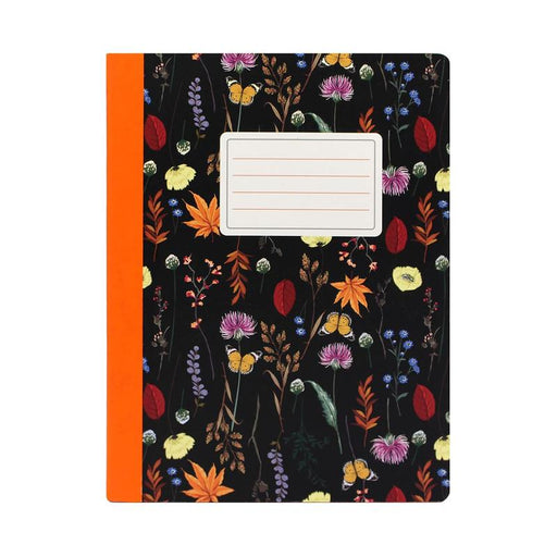 Pukka Bloom Composition Notebook Black P9516BLMBK_1