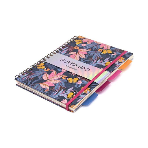 Pukka Bloom Hardcover Project Notebook B5 Blue P9494BLMBE_2
