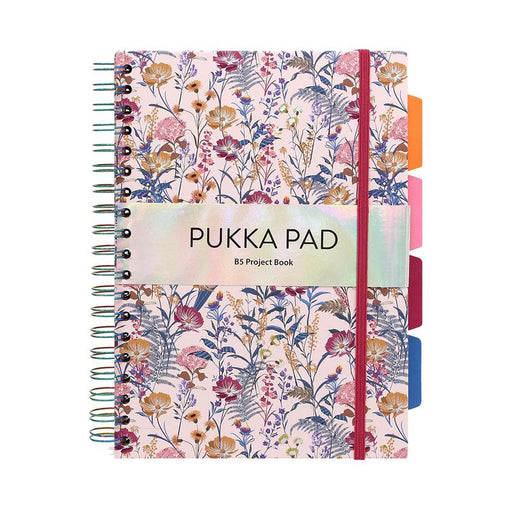 Pukka Bloom Hardcover Project Notebook B5 Cream P9496BLMCM_1