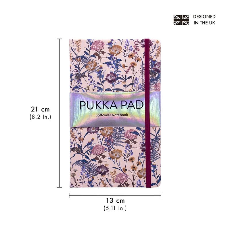 Pukka Bloom Softcover Notebook 13x21cm Cream P9493BLM_5