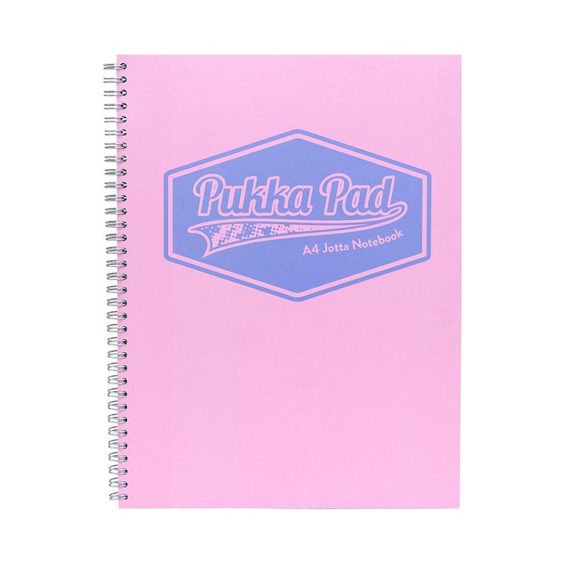 Pukka Pastel Jotta Notebook A4 Pink P8628PSTPK_1