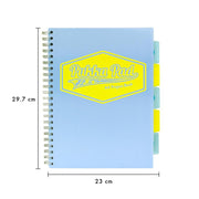 Pukka Pastel Project Book A4 Blue P8630PSTBE_3
