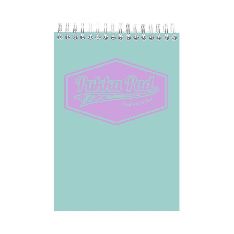 Pukka Pastel Reporters Notepad Teal P8907PSTTL_1