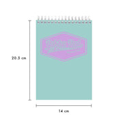 Pukka Pastel Reporters Notepad Teal P8907PSTTL_4