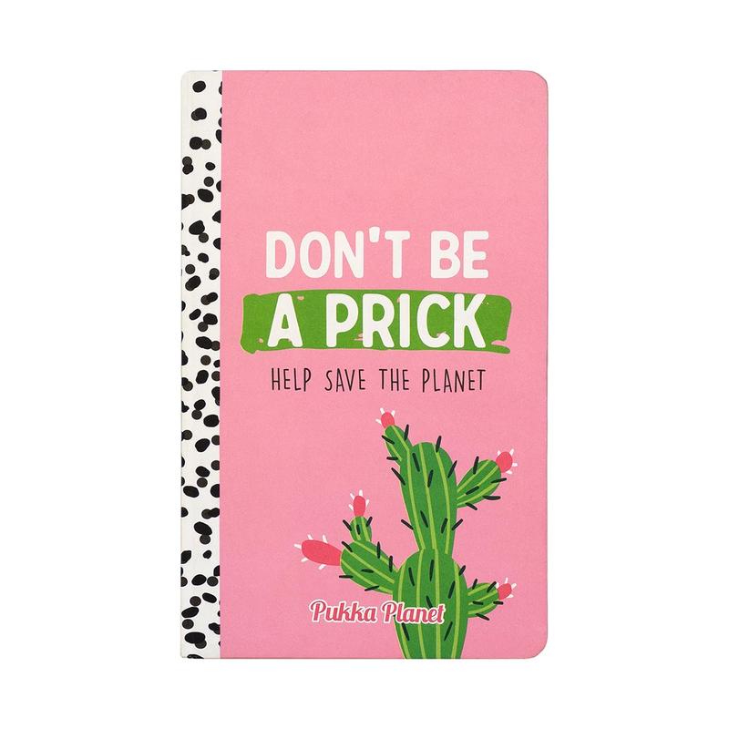 Pukka Planet Soft Cover Notebook 13x21cm Don’t be a Prick P9706SPP_1