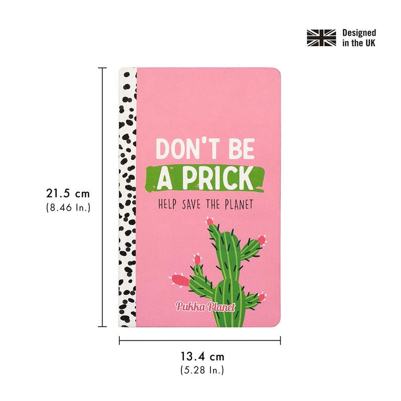 Pukka Planet Soft Cover Notebook 13x21cm Don’t be a Prick P9706SPP_4